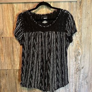 Sonoma. Short sleeve 100% cotton blouse